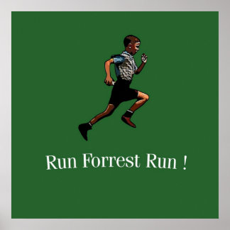 AFFICHE EXÉCUTION DU GUMP FORREST