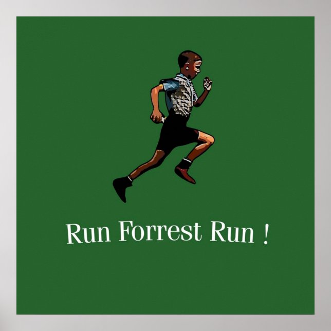 AFFICHE EXÉCUTION DU GUMP FORREST (Devant)