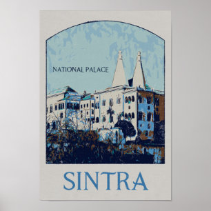 Affiche Exemple du Palais national de Sintra Portugal