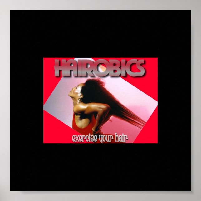 AFFICHE EXERCEZ VOS CHEVEUX (Devant)