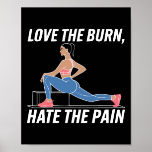 Affiche Exercice de squat bulgare musculation fitness
