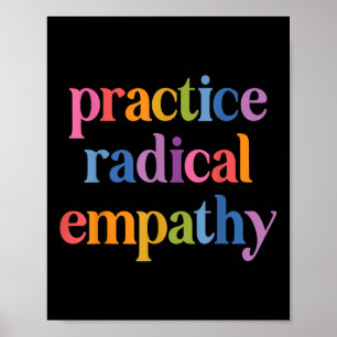Affiche Exercice d'empathie radicale