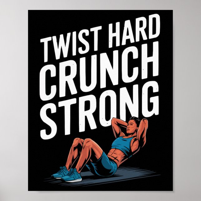 Affiche Exercice d'entraînement à vélo Bodybuilding Fitnes (Devant)