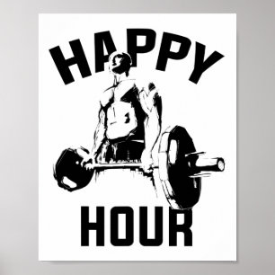 Affiche Exercice Funny Deadlift Gym Motivational Poids Lif