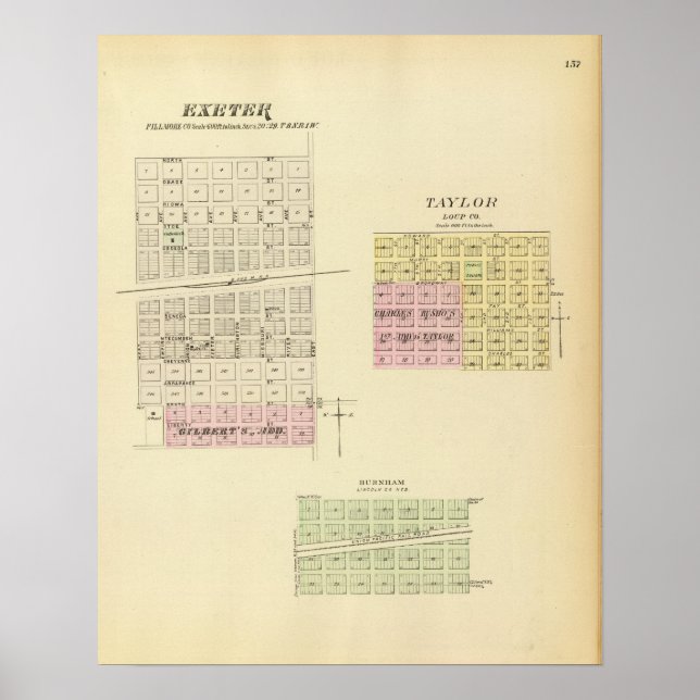 Affiche Exeter, Nebraska (Devant)