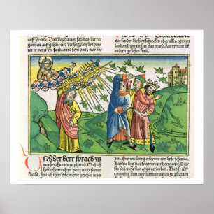 Affiche Exode 10:1-20 Les sept fléaux de l'Égypte : la pla