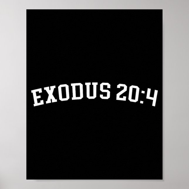 Affiche Exode 20_4  (Devant)
