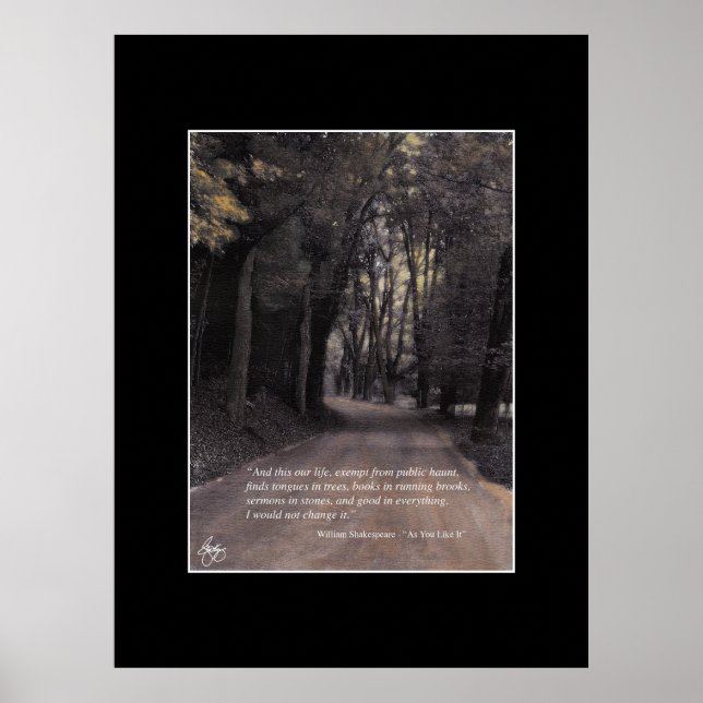 Affiche Exonération de la hantée publique Shakespeare Cita (Devant)