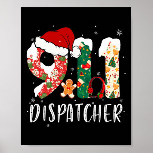 Affiche Expéditeur Noël 911