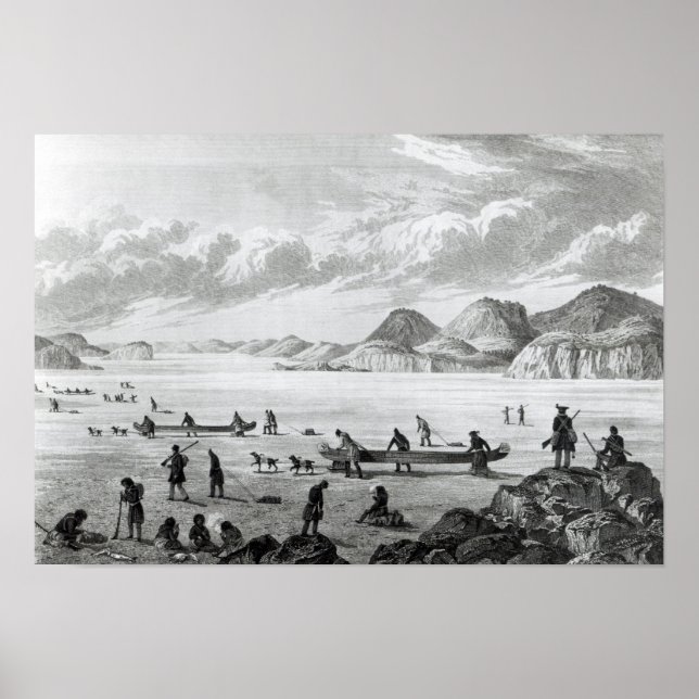 Affiche Expédition passant par Point Lata sur (Devant)