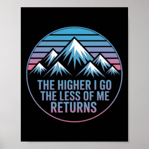 Affiche Expérience de montagne d'aventure vintage Ascensio