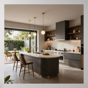 Affiche Expérience de repas sur une terrasse de luxe