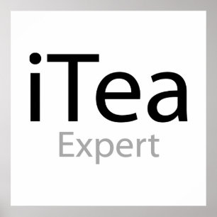 Affiche Expert en thé i
