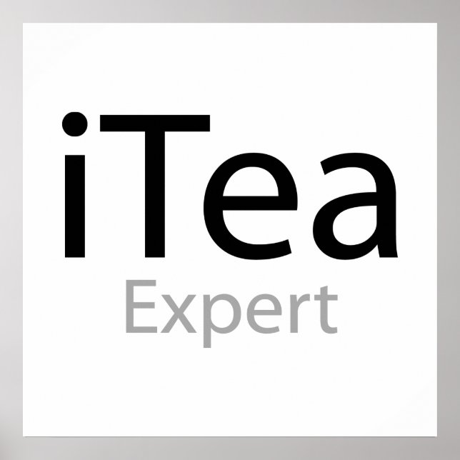 Affiche Expert en thé i (Devant)