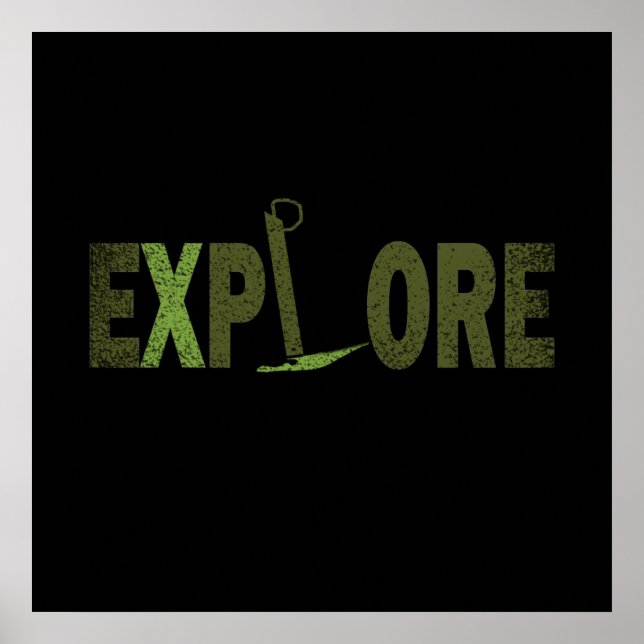Affiche Explorateur de la nature sauvage (Devant)