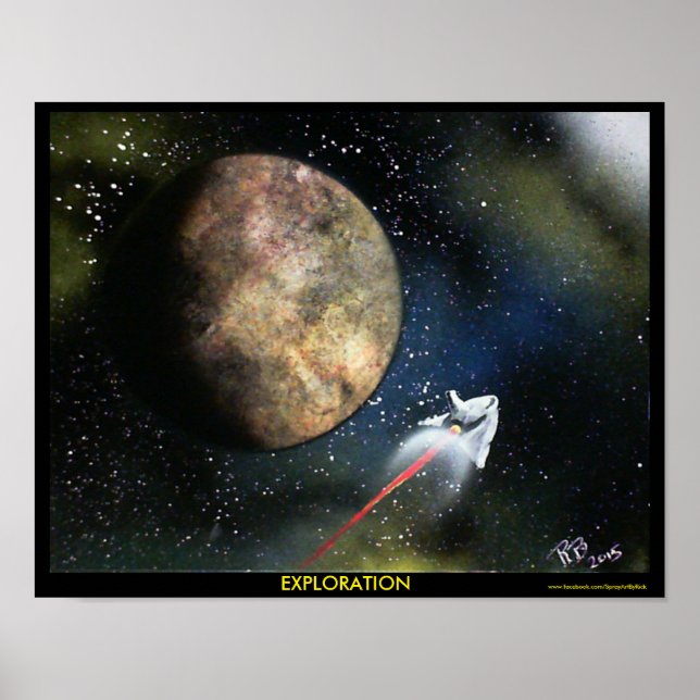 Affiche Exploration (Devant)