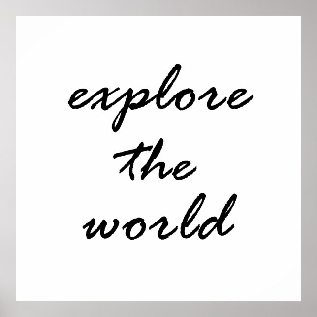 Affiche Explorer (Devant)