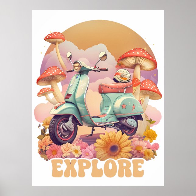 Affiche Explorer (Devant)