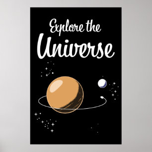 Affiche Explorer l'Univers