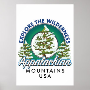 Affiche Explorez le parcours sauvage des Appalaches