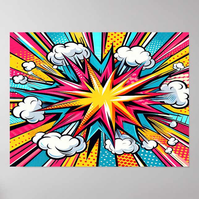 Affiche Explosion (Devant)