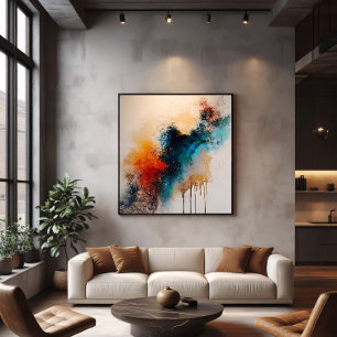 Affiche Explosion chromatique