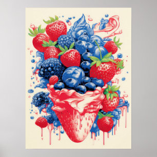 Affiche Explosion de Berry Bliss