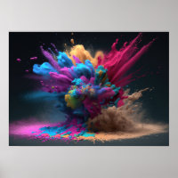 Explosion de couleur