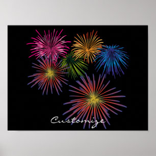 Affiche Explosion de feux d'artifice Thunder_Cove