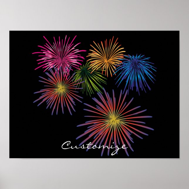 Affiche Explosion de feux d'artifice Thunder_Cove (Devant)