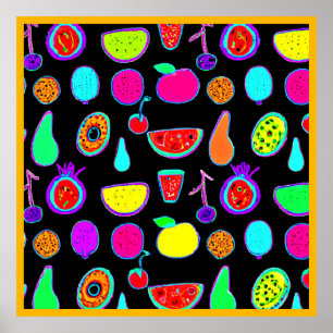 Affiche Explosion tropicale