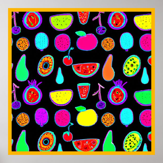 Affiche Explosion tropicale (Devant)