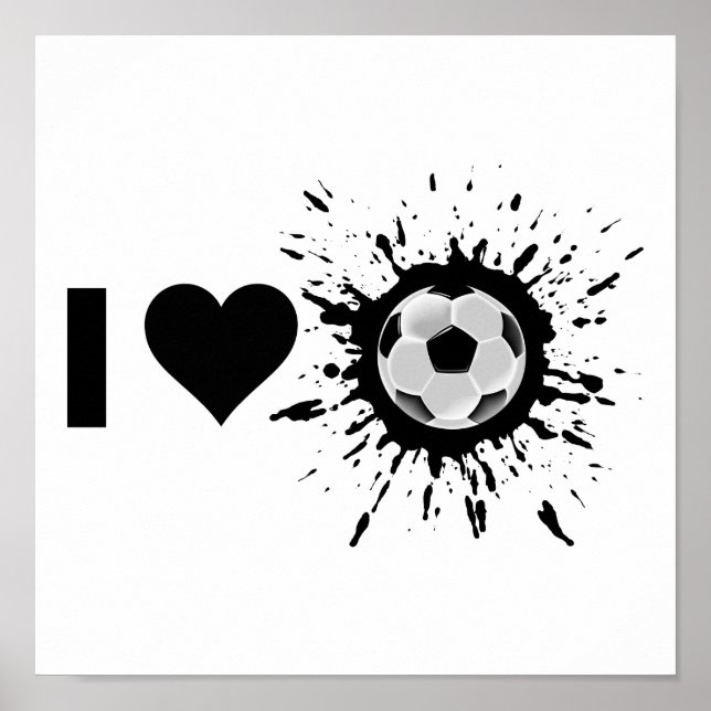 Affiche Explosive I Love Soccer (Devant)