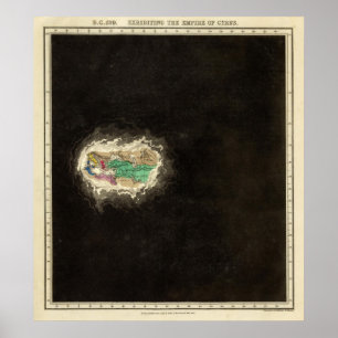 Affiche Exposer l'Empire de Cyrus 529 av. J.-C.