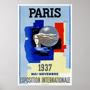 Affiche Exposition d'International de Paris