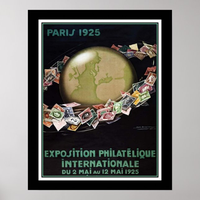 Affiche Exposition Paris 1925 (Devant)