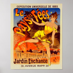 Affiche Exposition universelle de 1889