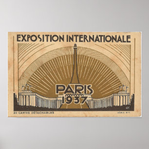 Affiche Exposition universelle de Paris de 1937