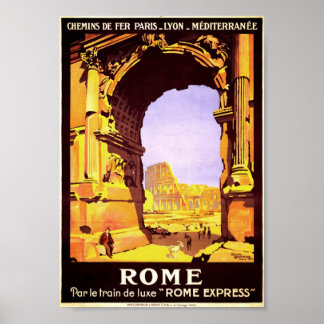 Affiche Express de Rome