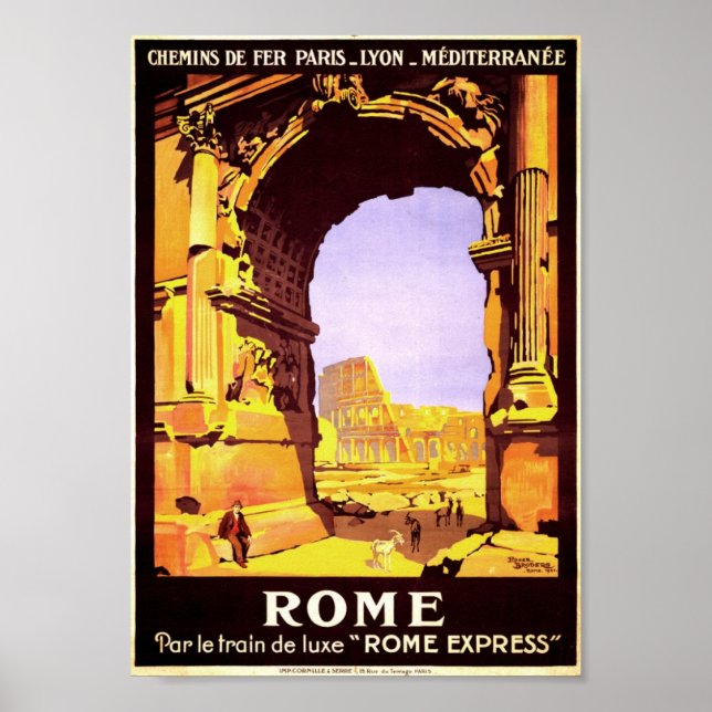 Affiche Express de Rome (Devant)