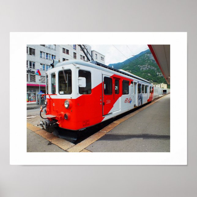 Affiche Express du Mont Blanc (Devant)