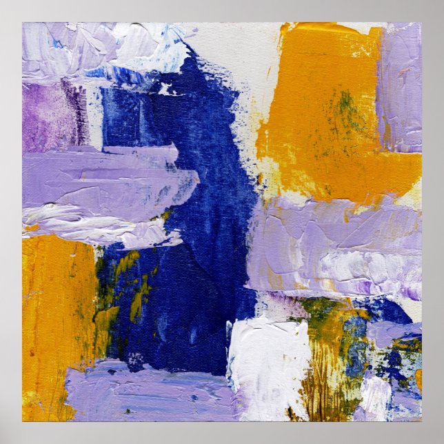 Affiche Expression Abstraite #9 par Michael Moffa (Devant)