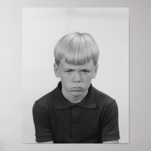 Affiche Expression de Boy Facial