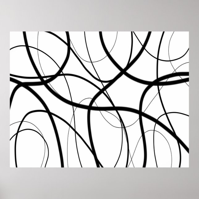 Affiche Expression in Black and White  (Devant)