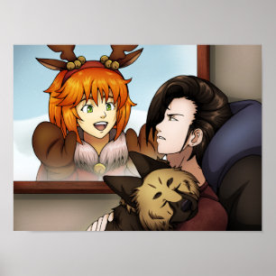 Affiche Extérieur De La Fenêtre