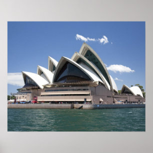 Affiche Extérieur de l'Opéra de Sydney, Sydney, Nouvelle-G