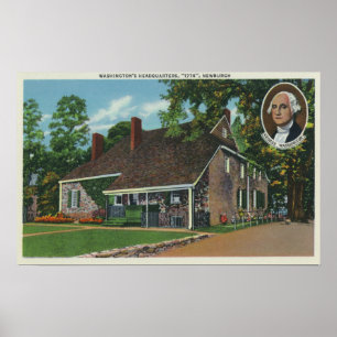 Affiche Extérieur du siège de George Washington