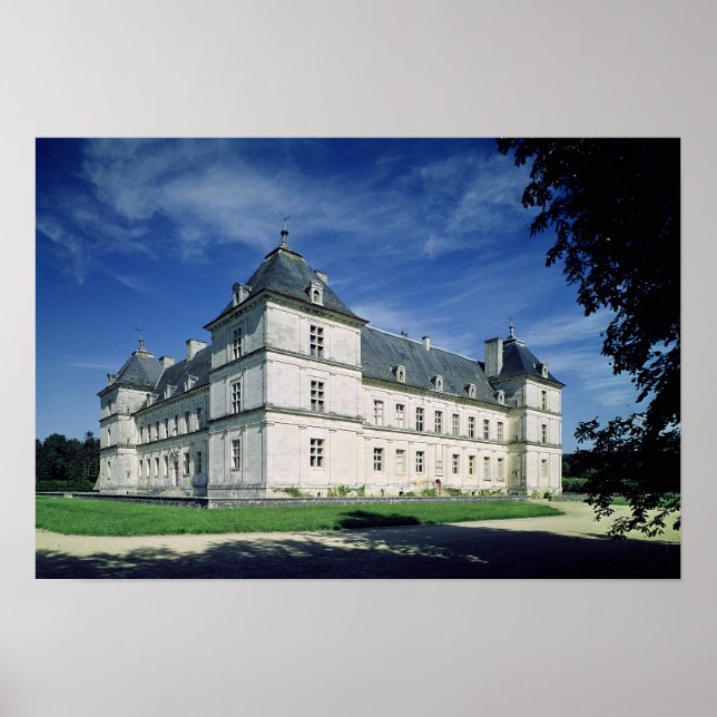 Affiche Exterior of the Chateau, built c.1546 (Devant)
