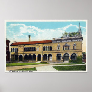 Affiche Exterior View of the Art Museum 2