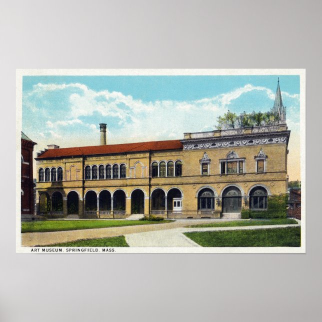 Affiche Exterior View of the Art Museum 2 (Devant)